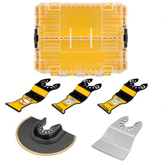 5-Piece Oscillating Multi-Tool Accessory Set with Storage Case