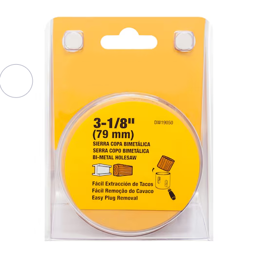 3-1/8" (79 mm) Hole Saw