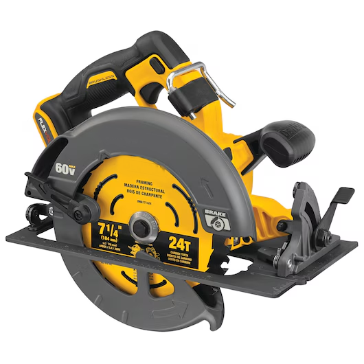 60V MAX Li-Ion FLEXVOLT 7-1/4" (184 mm) Cordless Circular Saw