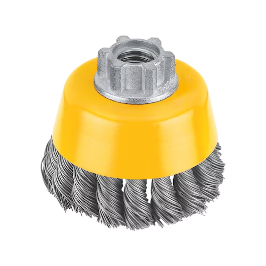3" Twisted Wire Cup Brush – Steel