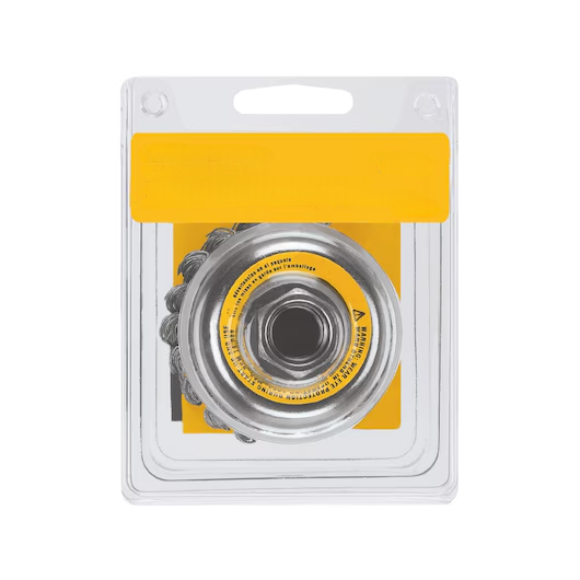 3" Twisted Wire Cup Brush – Steel