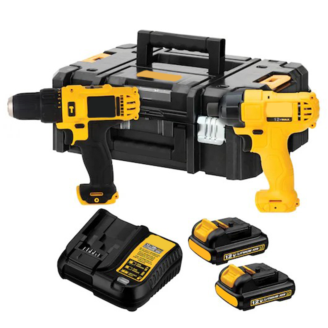 Cordless Drill/Driver & Impact Driver Combo Kit – DCD716 & DCF805