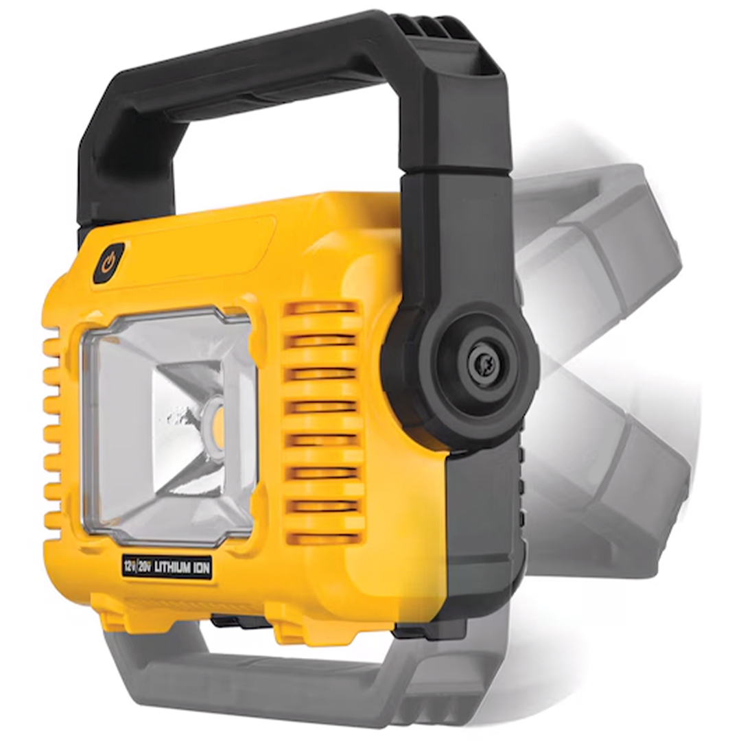 12V/20V MAX & FLEXVOLT Cordless Professional LED Work Light – Bare Tool (No Battery or Charger)